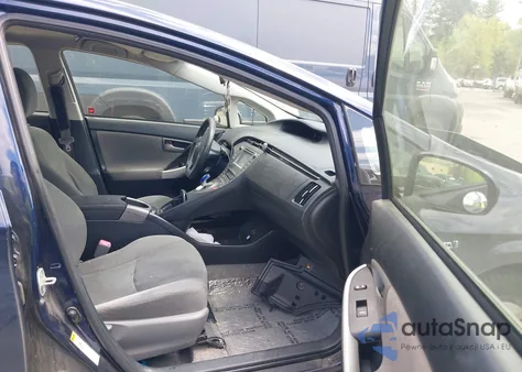 2012 Toyota Prius Three from USA, damaged, VIN JTDKN3DU3C0336870